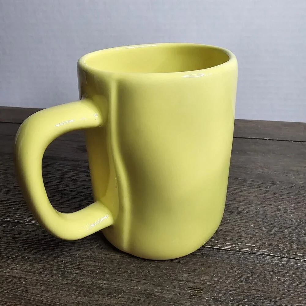 NWT Rae Dunn Artisan Peep Peep Yellow Easter Mug 2021 Farmhouse